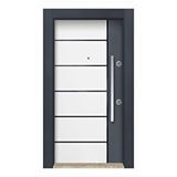 Mono Çelik Kapı Dış İklim Mn-6012 Antrasit