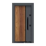 Mono Çelik Kapı Kapı , Mn-1040-s Daire Kapısı Çelik Kapı Antrasit