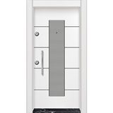Mono Çelik Kapı Kapı , Mn-1829-b Daire Kapısı Çelik Kapı Beyaz