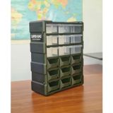 Monoblok Avadanlık Ve Çekmece 18 Gözlü Seti Hobby Organizer Düzenleyici 9 Çekmece 9 Avadanlık Turunc