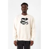 Monogatari Anime Nadeko Snake Symbol Ekru Erkek 2ip Sweatshirt