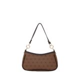 Monogram Baskılı Taba/Kahverengi Shk113 Suni Deri Astarlı Fermuarlı Ayarlanabilir Askılı El, Kol ve Omuz Çantası Monogram Baskılı Taba/Kahverengi