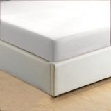 Monohome %100 Pamuklu Ranforce Fitted Beyaz Tek Kişilik Lastikli Çarşaf 100*200 - 100 x 200 cm