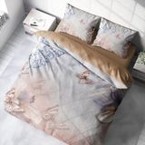 Monohome 39424 Mariposa 3D Pamuk Saten Çift Kişilik 200x220 cm Nevresim Takımı