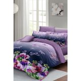 MONOHOME Anneler Günü Çift Kişilik Nevresim Takımı Pamuk Saten Butterflies Dream, MONOHOME33514