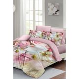 MONOHOME Anneler Günü Çift Kişilik Nevresim Takımı Pamuk Saten Luxury Butterflies, MONOHOME33514