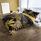 Monohome Black Casual 3D Pamuk Saten Çift Kişilik 200x220 cm Nevresim Takımı
