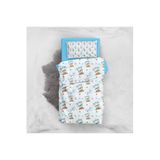 MONOHOME Blue Beer 3D Pamuk Saten Bebek Nevresim Takımı 100x150 cm, monohome3077