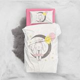 Monohome Bunny Girl 3d Pamuk Saten Bebek Nevresim Takımı