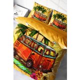 Monohome Caravan 3D Pamuk Saten Çift Kişilik 200x220 cm Nevresim Takımı
