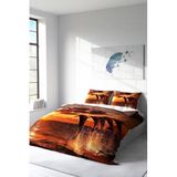 MONOHOME Çift Kişilik Dolphin Desenli 3D Dijital Baskılı Nevresim Takımı, monohome4791HF