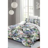 MONOHOME Çift Kişilik Exotic Floral 3D Dijital Baskılı Nevresim Takımı, 8682811823553HF