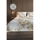 MONOHOME Çift Kişilik Jakar Dokuma Pike Takımı Jasmin Beyaz-Sarı 220x240, monohome34092