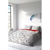 MONOHOME Çift Kişilik Nevresim Takımı Özel Dokuma Pamuk Saten 3D Digital Catsy, monohome8959HF