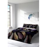 MONOHOME Çift Kişilik Nevresim Takımı Özel Dokuma Pamuk Saten 3D Digital Color Leaf, monohome2988HF
