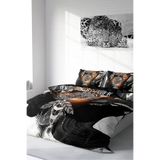 MONOHOME Çift Kişilik Nevresim Takımı Özel Dokuma Pamuk Saten 3D Digital Dream Feather, monohome18658HF