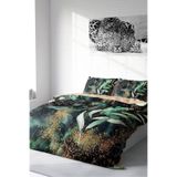 MONOHOME Çift Kişilik Nevresim Takımı Özel Dokuma Pamuk Saten 3D Digital Floral Watercolor, monohome3527