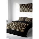 MONOHOME Çift Kişilik Nevresim Takımı Özel Dokuma Pamuk Saten 3D Digital Gold Deco, monohome17149HF
