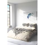 MONOHOME Çift Kişilik Nevresim Takımı Özel Dokuma Pamuk Saten 3D Digital Gray Lines, monohome2629HF