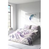 MONOHOME Çift Kişilik Nevresim Takımı Özel Dokuma Pamuk Saten 3D Digital Graypink, monohome2681HF