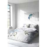 MONOHOME Çift Kişilik Nevresim Takımı Özel Dokuma Pamuk Saten 3D Digital Snow Bird, monohome2193HF