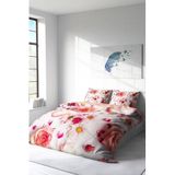 MONOHOME Çift Kişilik Nevresim Takımı Özel Dokuma Pamuk Saten 3D Digital White Rose, monohome8577HF