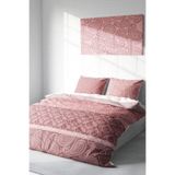 MONOHOME Çift Kişilik Nevresim Takımı Pembe Simurg Desenli 3D Digital Baskı, monohome17910HF