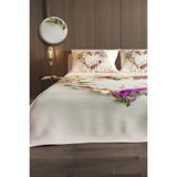 MONOHOME Çift Kişilik Pike Takımı Heart of Roses Jakar Dokuma Ekru-Pembe 220x240, MONOHOME82407