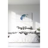 MONOHOME Çift Kişilik%100 Pamuk Saten Nevresim Takımı Kingdom Room, monohome63849