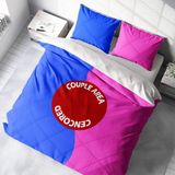 Monohome Couple Area 3D Pamuk Saten Çift Kişilik 200x220 cm Nevresim Takımı