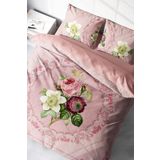Monohome Damask Rose 3D Pamuk Saten Çift Kişilik 200x220 cm Nevresim Takımı