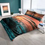 Monohome Deniz 3D Renkli Çift Kişilik 200x220 cm Nevresim Takımı