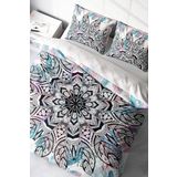 Monohome Ethnic Mandala2 3D Pamuk Saten Çift Kişilik Nevresim Takımı