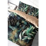 Monohome Floral Watercolor 3D Pamuk Saten Çift Kişilik Nevresim Takımı