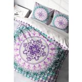 Monohome Focus Klasik Renkli Çift Kişilik 200x220 cm Nevresim Takımı