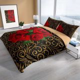Monohome Gold Baraque Klasik Renkli Çift Kişilik 200x220 cm Nevresim Takımı
