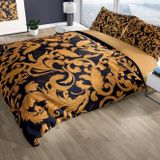 Monohome Gold Floral 3D Renkli Çift Kişilik 200x220 cm Nevresim Takımı