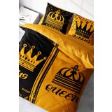 Monohome King-Queen 3D Pamuk Saten Çift Kişilik 200x220 cm Nevresim Takımı