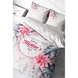 MONOHOME King Size 3D Pamuk Saten Çift Kişilik Nevresim Takımı 220x240cm, monohome46316