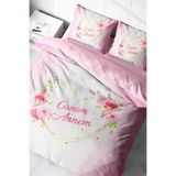 MONOHOME King Size 3D Pamuk Saten Çift Kişilik Nevresim Takımı 220x240cm, monohome46323