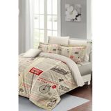 MONOHOME King Size 3D Pamuk Saten Nevresim Takımı 220x240cm, monohome43742