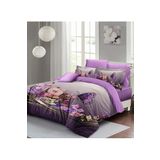 MonoHome Kıng Sıze Anneler Günü Çift Kişilik Nevresim Takımı%100 Pamuk Saten Butterfly 220x240cm