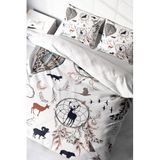 MonoHome KING SIZE Calmness Naturel Çift Kişilik Nevresim Takımı monohome49720