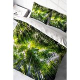 MONOHOME King Size Forest 1 Naturel Çift Kişilik Nevresim Takımı 220x240cm, monohome49157