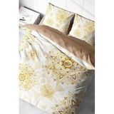 MONOHOME King Size Gold Luxury 3D Çift Kişilik Nevresim Takımı, monohome7945