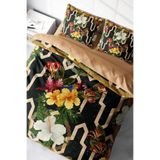 MONOHOME King Size Papağan Desenli 3D Pamuk Saten Çift Kişilik Nevresim Takımı 220x240cm, monohome45999