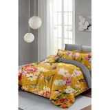 MONOHOME King Size Rose Mix Çift Kişilik Nevresim Takımı Pamuk Saten 220x240cm, monohome44626