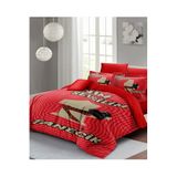 MONOHOME King Size Sevgililer Günü Çift Kişilik Nevresim Takımı Pamuk Saten 220x240cm, monohome43230