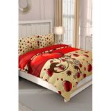 MONOHOME King Size Sevgililer Günü Çift Kişilik Nevresim Takımı Pamuk Saten, monohome42998