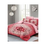 MONOHOME King Size Sevgililer Günü Çift Kişilik Nevresim Takımı Pembe 220x240cm, monohome43315